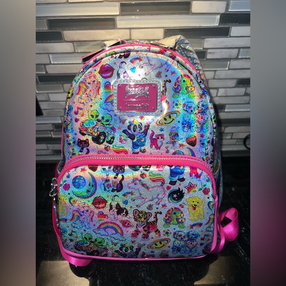 Rare Lisa Frank Loungefly Backpack - Picture 9 of 9